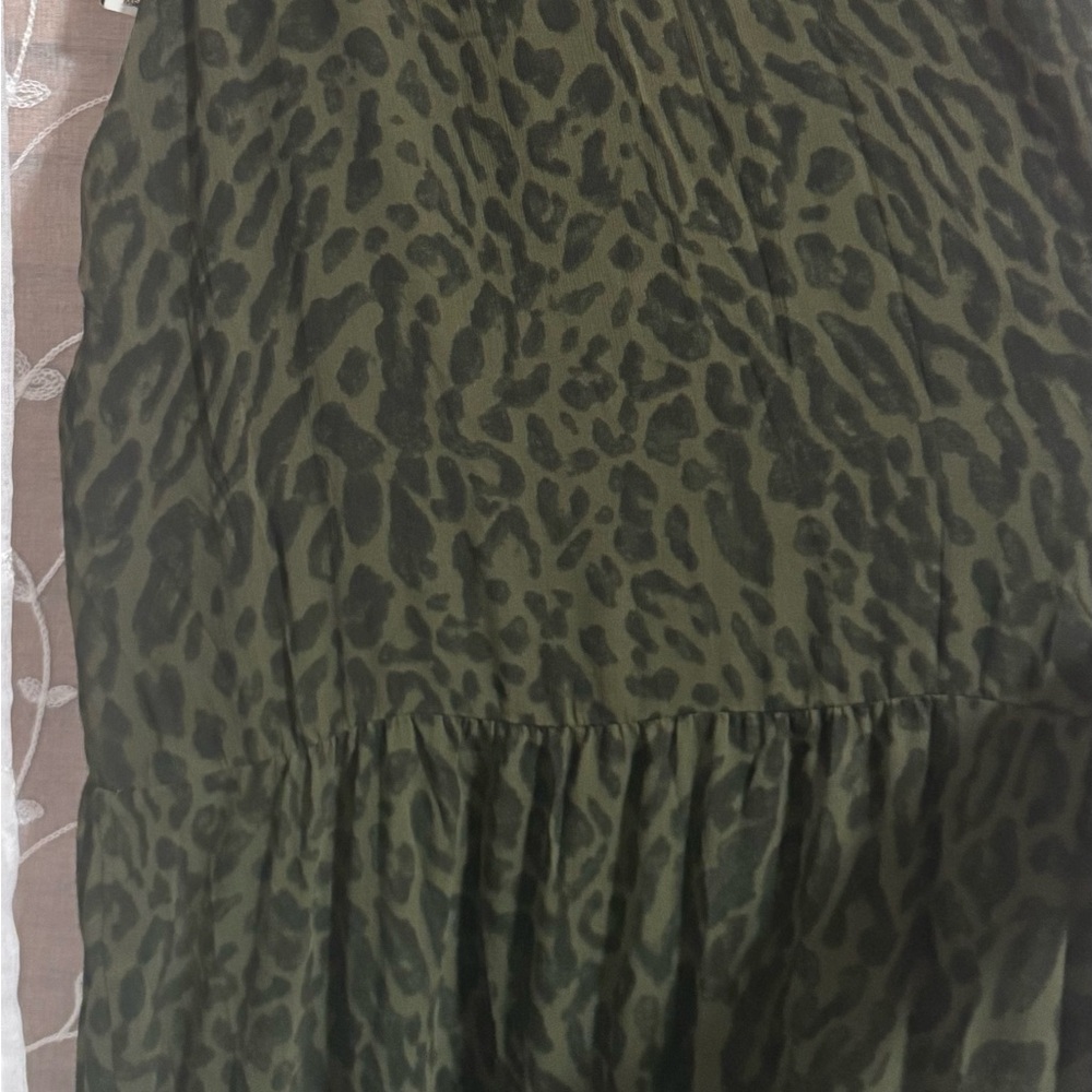 Ralph Lauren Green and Black Maxi Dress - Picture 5 of 8